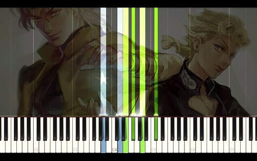 【Animenz/Synthesia】Giorno's Theme - JOJO的奇妙冒险 黄金之风