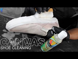 HOW TO CLEAN CANVAS SHOES | THE EASIEST and SIMPLEST METHOD