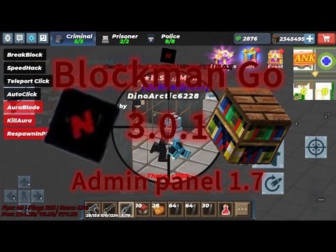 NEW UPDATE BLOCKMAN GO HACK ADMIN PANEL NEW VERSION ( FREE DOWNLOAD )