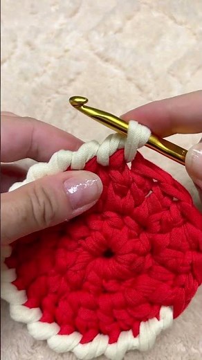 Reverse Single Crochet Border | Easy Wavy Edge Trick ✨[Beginner]