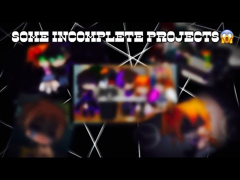 Some Incomplete Projects I have