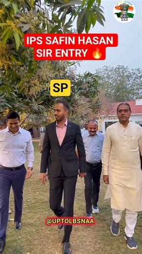 IPS SAFIN HASAN SIR ENTRY ❣️ UPSC BEST MOTIVATION ❣️ #upsc #upscmotivation #motivation #ips #sp #cse
