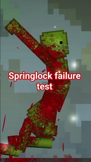 spring lock failure (read description)