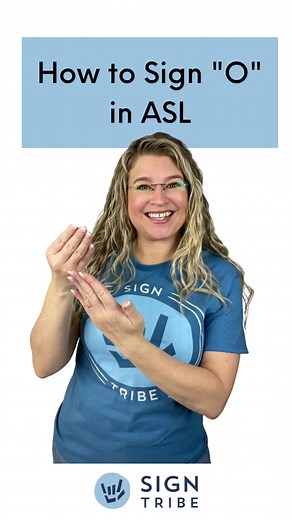 🤟🏻 Learn how to sign the letter "O" in American Sign Language! Learn American Sign Language with Sign Tribe Academy: https://sign-tribe.com 14 Day FREE Trial Sign Tribe Academy ASL Courses: https://sign-tribe.com/free-trial-sign-up/ Sign Tribe’s Newsletter: https://sign-tribe.com/newsletter-sign-up/ YouTube: https://www.youtube.com/SignTribe Instagram: https://www.instagram.com/signtribe/ Facebook: https://www.facebook.com/signtribes Shop Sign Tribe merch! https://teespring.com/stores/sign-tri