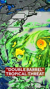 353K views · 811 reactions | How close do they get? Latest models: https://tinyurl.com/bdsakzft #tropics #tropical #Hurricane #storm #forecast #weather #fypシ #foryoupageシ #SouthCarolina #NorthCarolina #bermuda #Georgia #florida #coastal #beach #turksandcaicos #caribbean #fujiwhara #seeingdouble #Gabrielle #eastcoast #usa #hurricaneseason #hurricanes #doubletrouble #troubleinparadise #Humberto #imelda #rare #Phenomenon | WYFF News 4 | Facebook