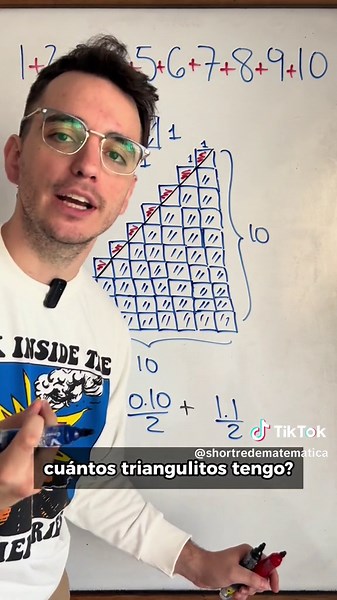 Suma de Naturales con Geometría: Método Visual