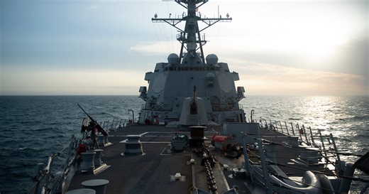 What military force has the US positioned off Venezuela’s coast?