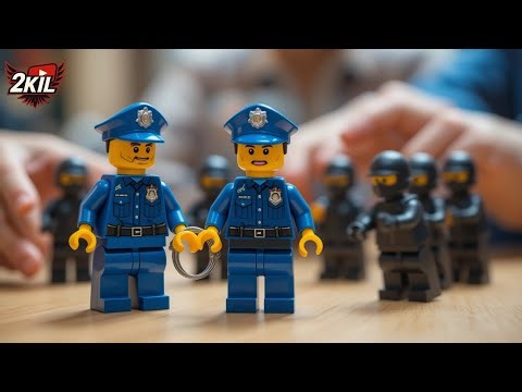 Lego police who are catching the criminals #lego #legoaction #legoadventures #legocity 