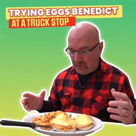 How Good Will Breakfast & Lunch Be At This Canadian Truck Stop? 🤔 | KBDProductionsTV