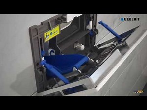 Montage Geberit inbouwreservoir Duofresh