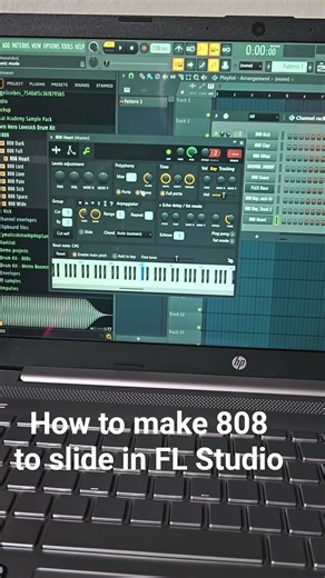 How to make 808 to slide #flstudio #musicproducer #flstudiotips #beatmaking #808