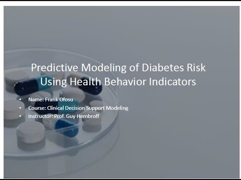 Predictive-Modeling-of-Diabetes-Risk-Using-Health-Behavior-Indicators