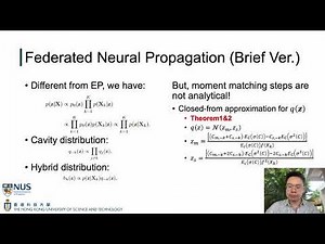 AAAI 2023 presentation: FedNP: Towards Non-IID Federated Learning via Federated Neural Propagation.