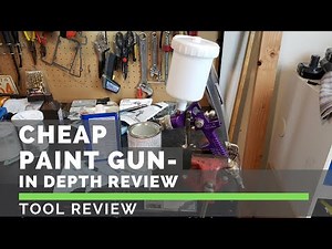 Review Harbor Freight 20oz HVLP Spray Gun
