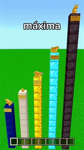 How many blocks can a leopard survive? #minecraft