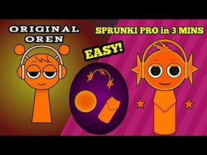 How to make PRO Sprunki OC with ONLY SHAPES! ⚡ (PixelLab Tutorial) #sprunki #pixellab