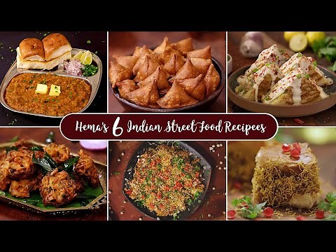 6 Famous Indian Street Food Recipes | Evening Snacks Recipe | Street Food of India ‪@HomeCookingShow‬