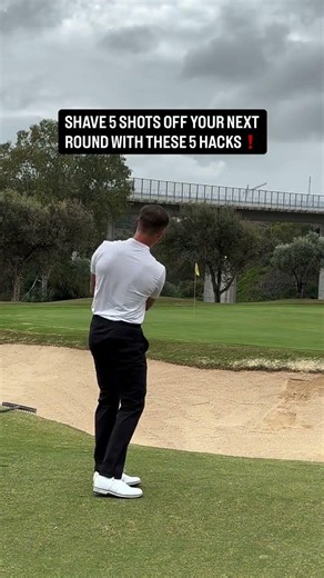 Here’s 5 ways guaranteed to shave 5 strokes off your next round 👇🏻 🏌🏽‍♂️Use a Pre-Shot Routine