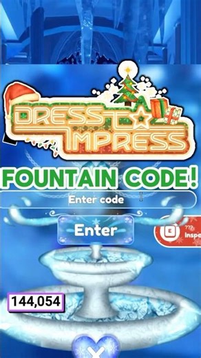 The FOUNTAIN CODE And SECRET LORE In DRESS TO IMPRESS! #dresstoimpress #roblox