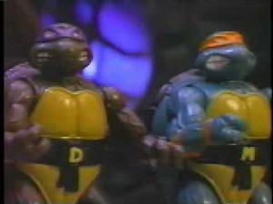 Teenage Mutant Ninja Turtles Action Figures Ad from 1991