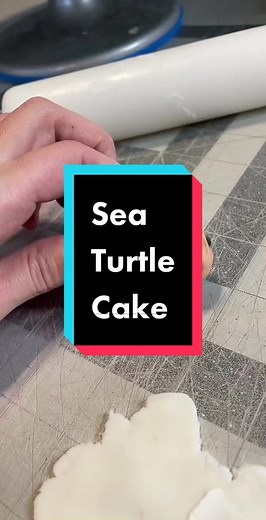 Sea Turtle Themed Cake Tutorial | How to Make a Perfect Sea Turtle Birthday Cake
