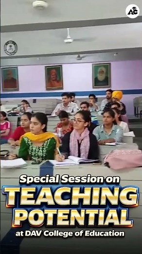 Special session on teaching potential