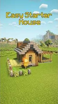 Easy Survival House in Minecraft 🏡✨ | Quick & Simple Build