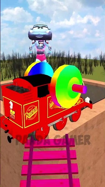 SALLY WANNA COOL DUMBELL FROM LIGHTNING MCQUEEN MUSCLE LIMOUSINE THOMAS 2D 3D BIG MAZE Garry's Mod