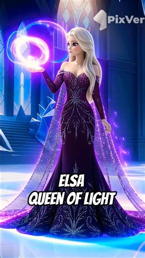 Frozen Elsa's New Dress and Magical Glowup! ❄️✨🌟