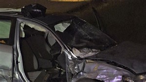 Passenger cut from car, four people hospitalized after major accident