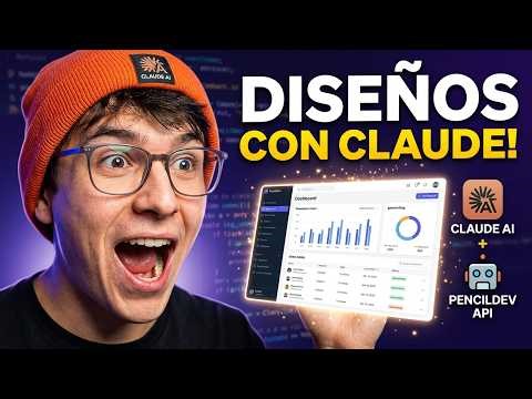 PencilDev Parte 2 🤖 API + Claude AI para Generar Diseños Automáticos