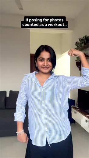 Saloni🌸 on Instagram: "Photoshoots: done. Workout: imagined 😌 Meta AI understood the assignment 💪 You can get your bulked-up look too with @meta.ai ! Go to Stories → Upload Photo → Click on Restyle → Type the prompt “Make me muscular” → Post using #GoingToTheGym2026 and Baba Sehgal’s song “Going to the Gym” 🎶 #GoingToTheGym2026 #PaidPartnership"