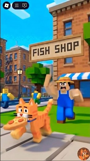 Broke Cat Daily Life in Roblox ❤️‍🩹😳- Roblox #roblox #minecraft #animation #cat #shorts #cartoon