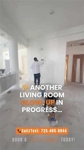 Ever look around your home and think… “It needs a refresh”? 🖌️ This Las Vegas homeowner just gave their living room a bold transformation with our expert interior painting service—and the results speak for themselves. A new coat of paint doesn’t just change walls—it changes how you feel in your space. Save this for inspiration and imagine how your home could look! 👉 Ready for your own refresh? Book your FREE estimate today: https://bit.ly/Book-Free-Estimate 📍 Serving Las Vegas & Henderson 📞 