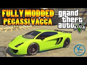 GTA 5 Fully Modified: PEGASSI VACCA ( LAMBORGHINI GALLARDO )