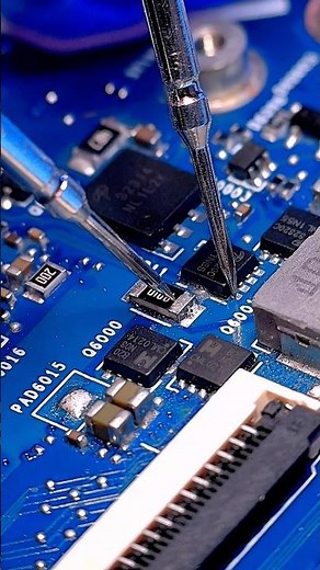 HP Victus 15-FA Won’t Boot Fix ⚡ | Power Rail Resistor Replacement #hp #repair #electronics