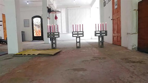 Martial arts ninja extinguishes candle flames with 'ghost technique'