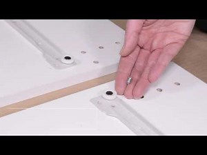 Fixing Bottom Mounted Runners to the Carcase and Standard Drawer Box