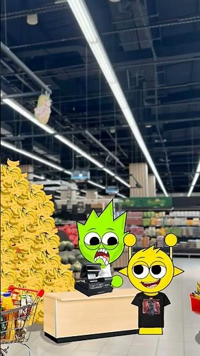 how many bananas do you have? #incrediboxsprunki #sprunki #incredibox #cartoon #funny