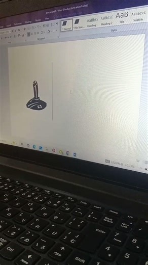 Joystick symbol on Ms word using coding in laptop ||Ever Short cut||YouTube shorts||