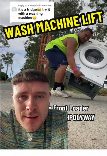 Washing Machine Lift Techniques for Appliance Delivery