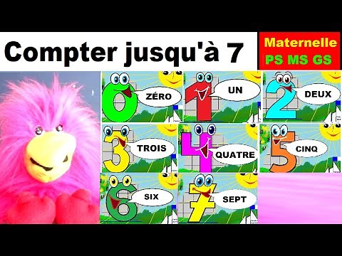 Apprendre à compter jusqu’à 7 en maternelle ps ms et gs # 5