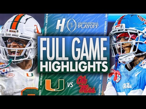Miami vs Ole Miss - FULL SEMIFINAL HIGHLIGHTS | January 8, 2026 College Football Playoff