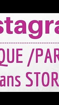 MUSIQUE et PAROLES sur Instagram, comment ajouter ou mettre une musique dans un Story Instagram