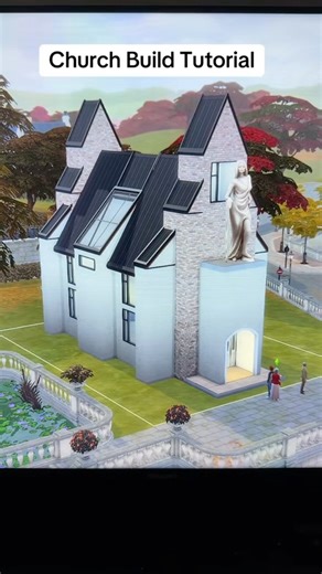 Building A Church!! The Sims4 #sims4tipsandtricks #sims4hacks#sims4tutorial #thesims4tips#foryoupage