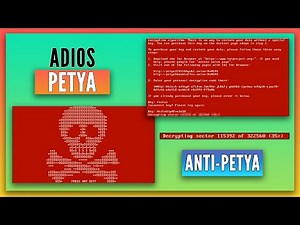 COMO ELIMINAR PETYA RANSOMWARE DEL PC | DI ADIOS A PETYA