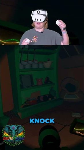 Haunted VR Game Scares Player With Ghostly Figure!