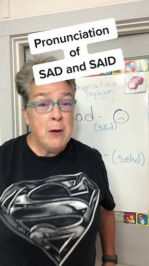 Master the Pronunciation of SAD and SAID