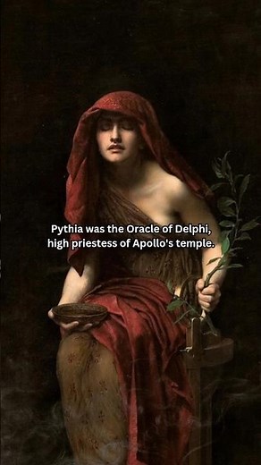 Pythia-Priestess of Delphi by John Collier #art #history #arthistory