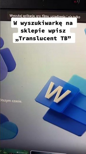 Przezroczysty pasek na Windowsie #shorts #windows11